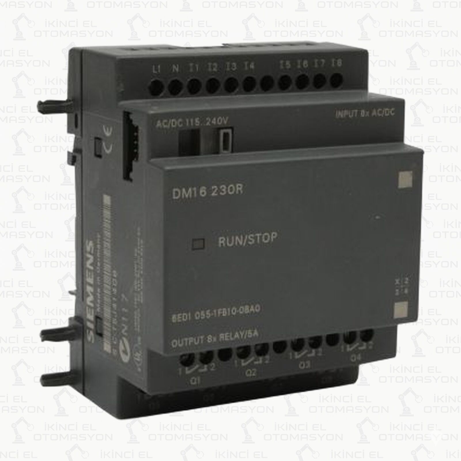 6ED1055-1FB10-0BA0, 6ED1 055-1FB10-0BA0 SIEMENS LOGO! DM16 230R GENİŞLEME MODÜLÜ