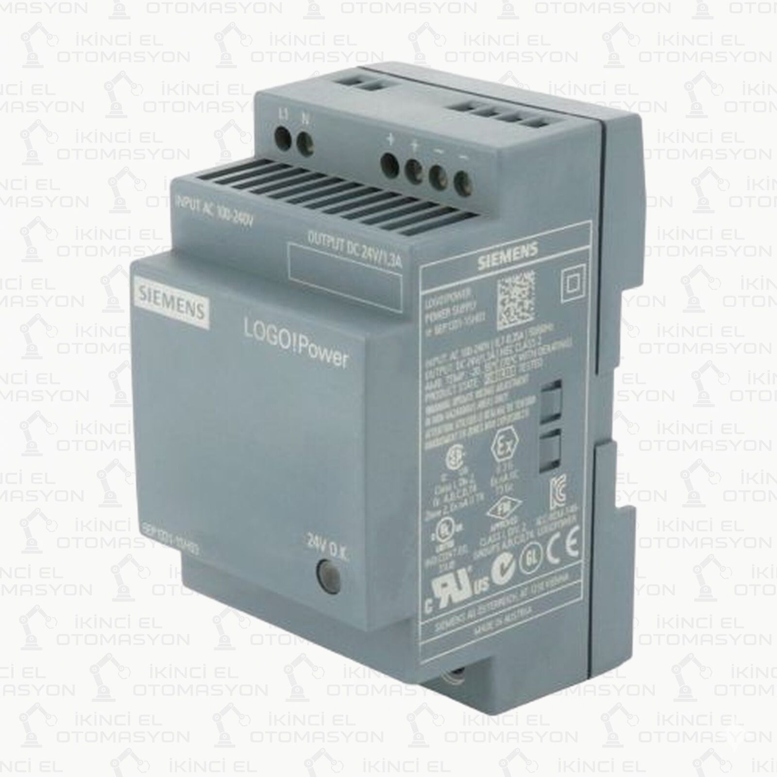6EP1331-1SH03, 6EP1 331-1SH03 SIEMENS LOGO! POWER 24V/1.3A GÜÇ KAYNAĞI