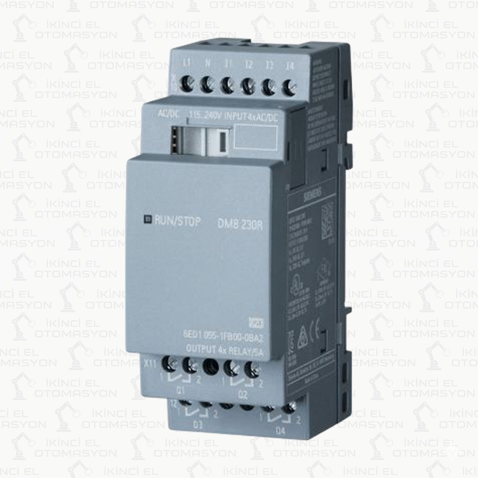 6ED1055-1FB00-0BA2, 6ED1 055-1FB00-0BA2 SIEMENS LOGO! DM8 230R GENİŞLEME MODÜLÜ