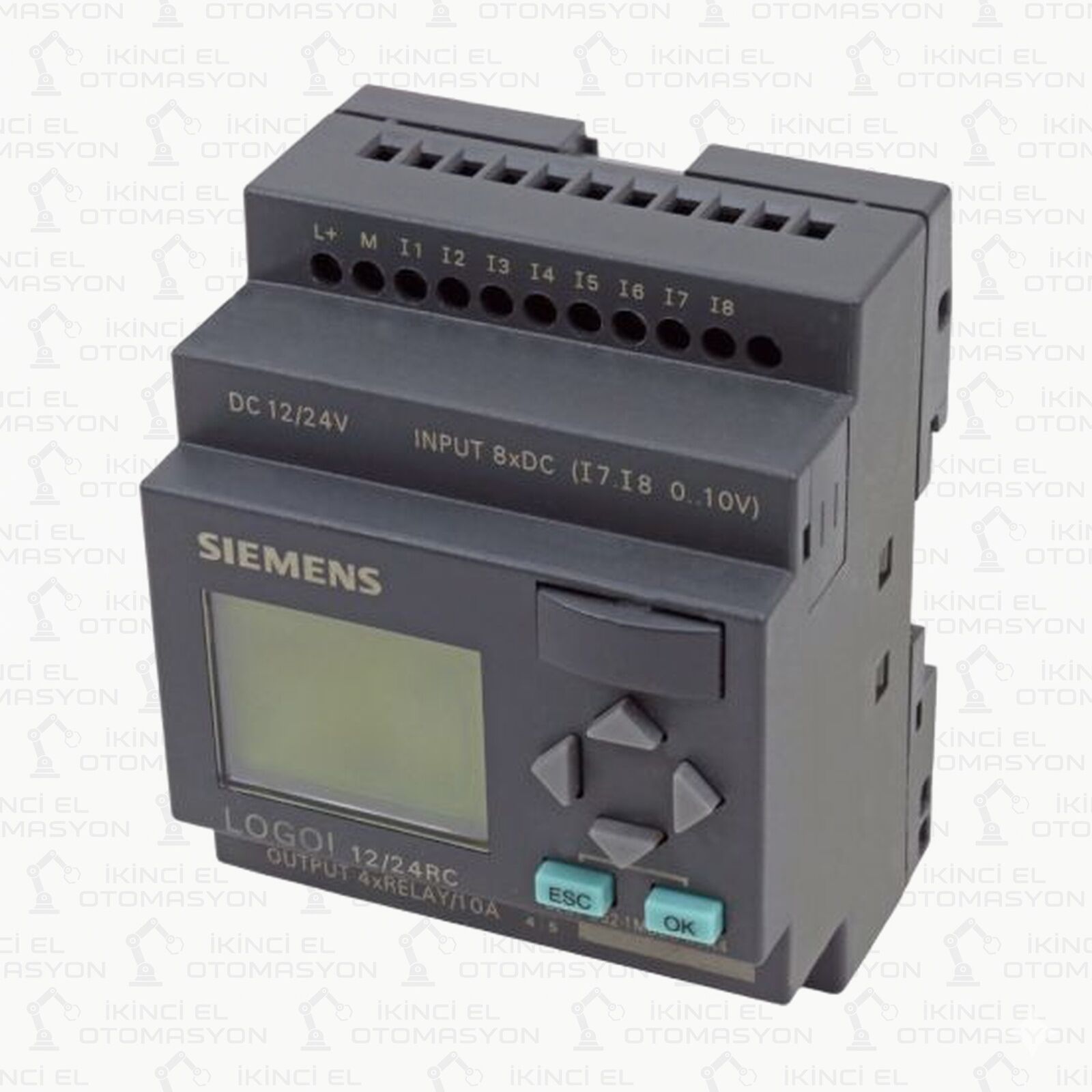 6ED1052-1MD00-0BA4, 6ED1 052-1MD00-0BA4 SIEMENS LOGO! 4 12/2RC LOGİK MODÜL