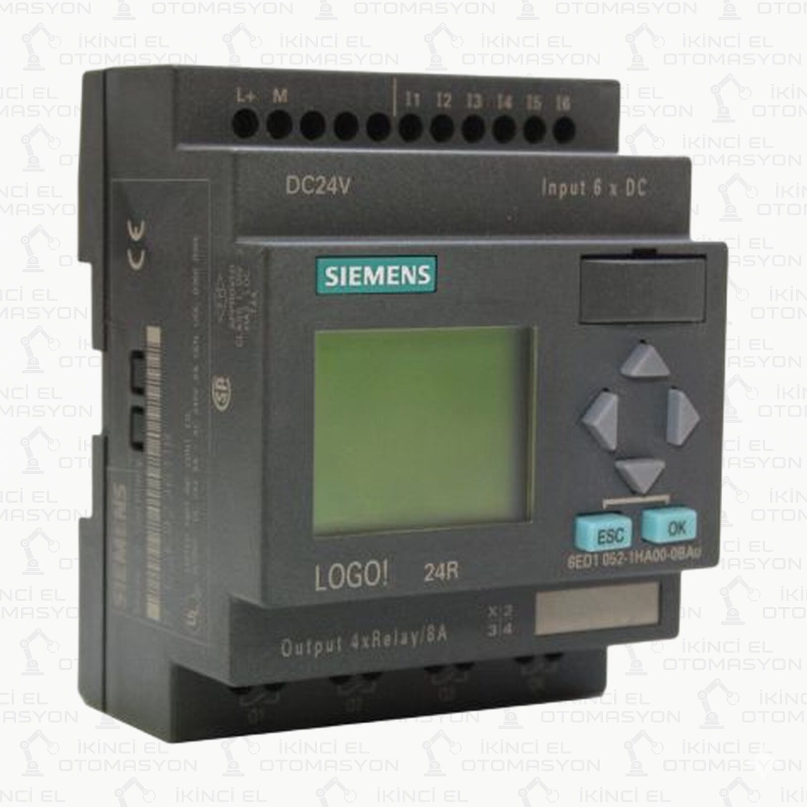 6ED1052-1HA00-0BA0, 6ED1 052-1HA00-0BA0 SIEMENS LOGO! 1 24R LOGİK MODÜL