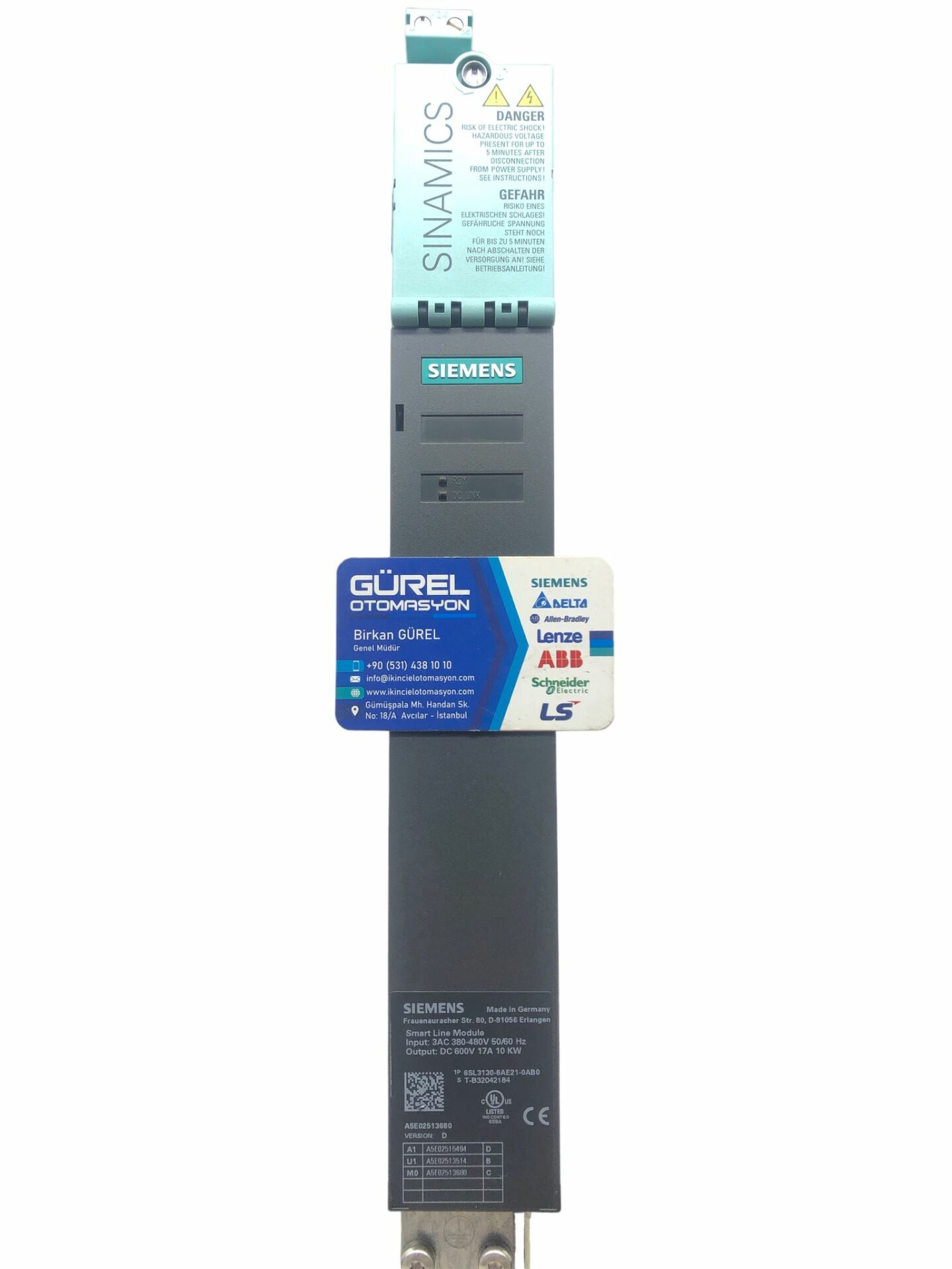 6SL3130-6AE21-0AB0 SIEMENS