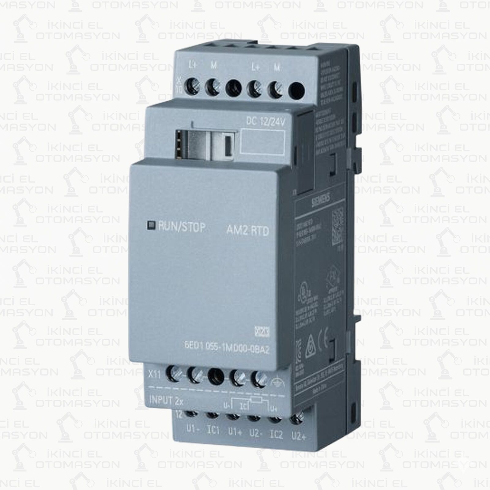 6ED1055-1MD00-0BA2, 6ED1 055-1MD00-0BA2 SIEMENS LOGO! AM2 RTD GENİŞLEME MODÜLÜ