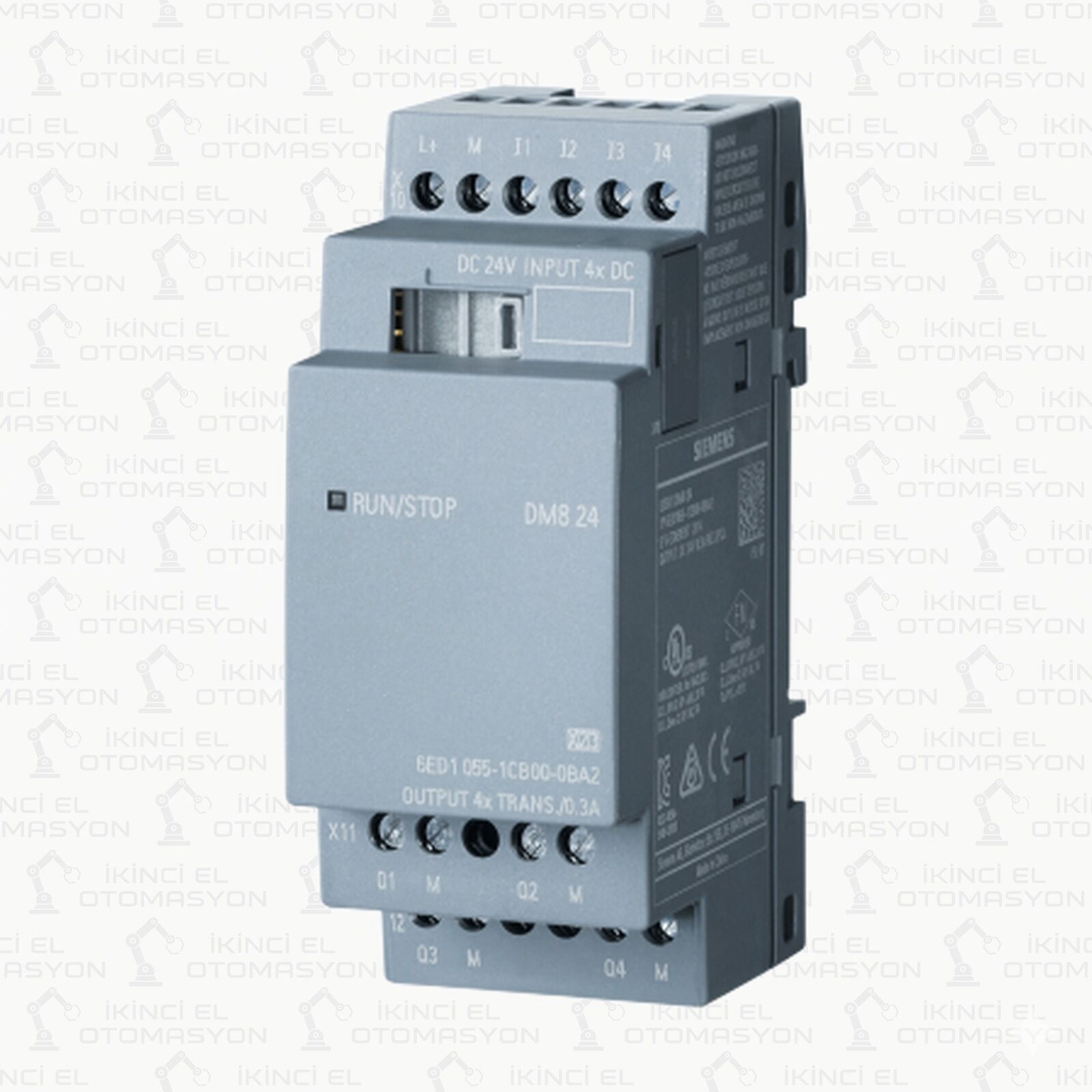 6ED1055-1CB00-0BA2, 6ED1 055-1CB00-0BA2 SIEMENS LOGO! DM8 24 GENİŞLEME MODÜLÜ