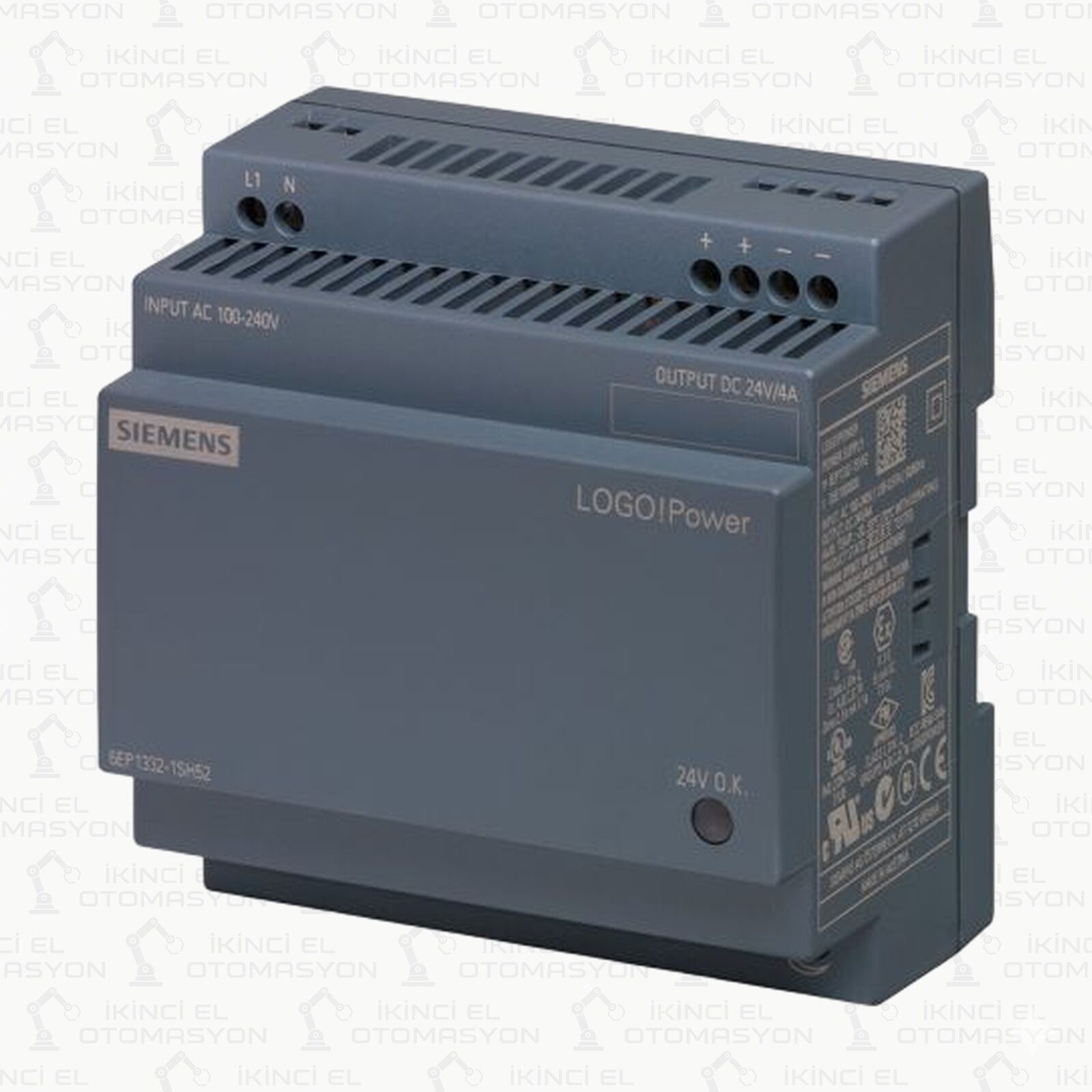 6EP1332-1SH52, 6EP1 332-1SH52 SIEMENS LOGO! POWER 24V/4A GÜÇ KAYNAĞI
