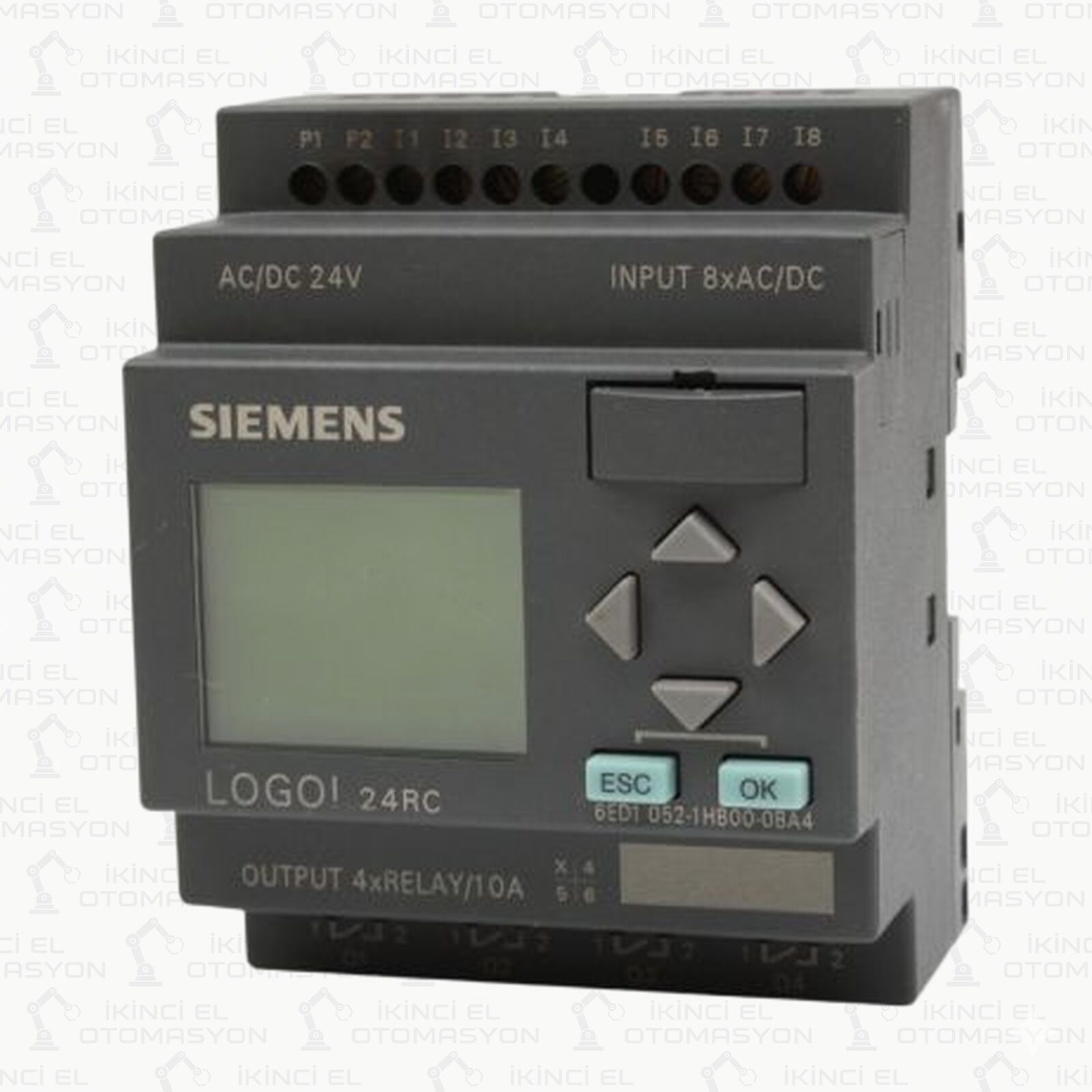 6ED1052-1HB00-0BA4, 6ED1 052-1HB00-0BA4 SIEMENS LOGO! 4 2RC LOGİK MODÜL