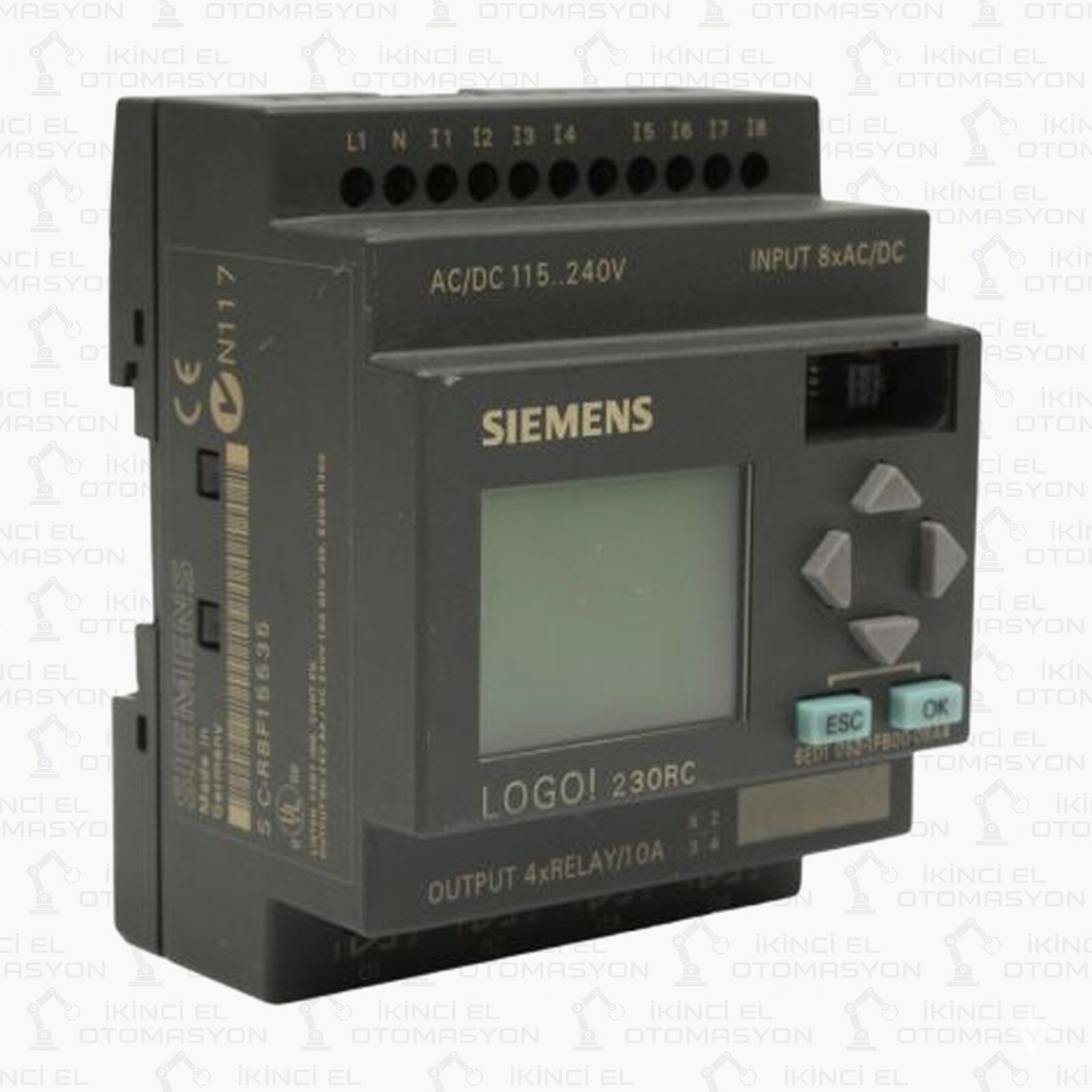 6ED1052-1FB00-0BA4, 6ED1 052-1FB00-0BA4 SIEMENS LOGO! 4 230RC GENİŞLEME MODÜLÜ