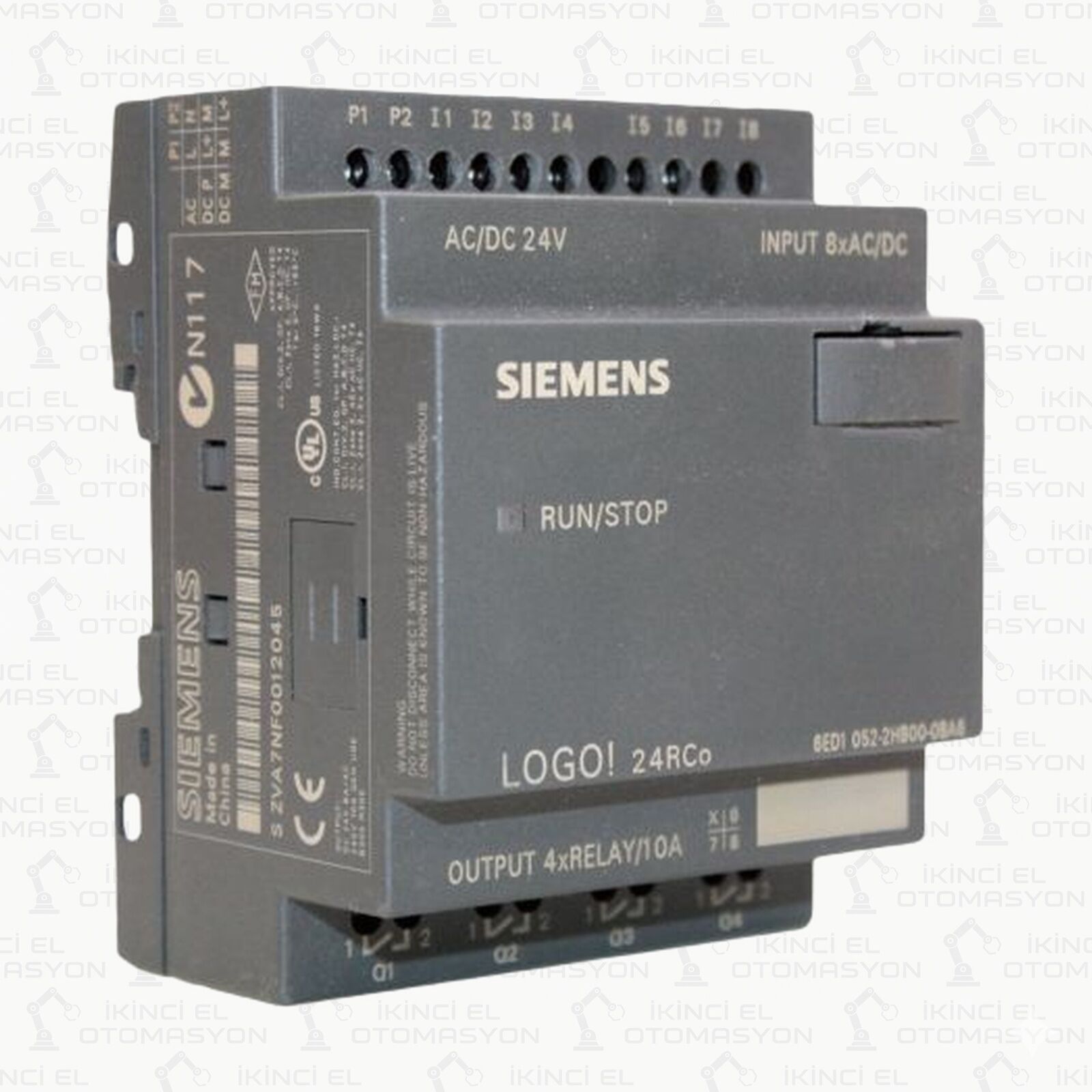 6ED1052-2HB00-0BA6, 6ED1 052-2HB00-0BA6 SIEMENS LOGO! 6 24RCO LOGİK MODÜL