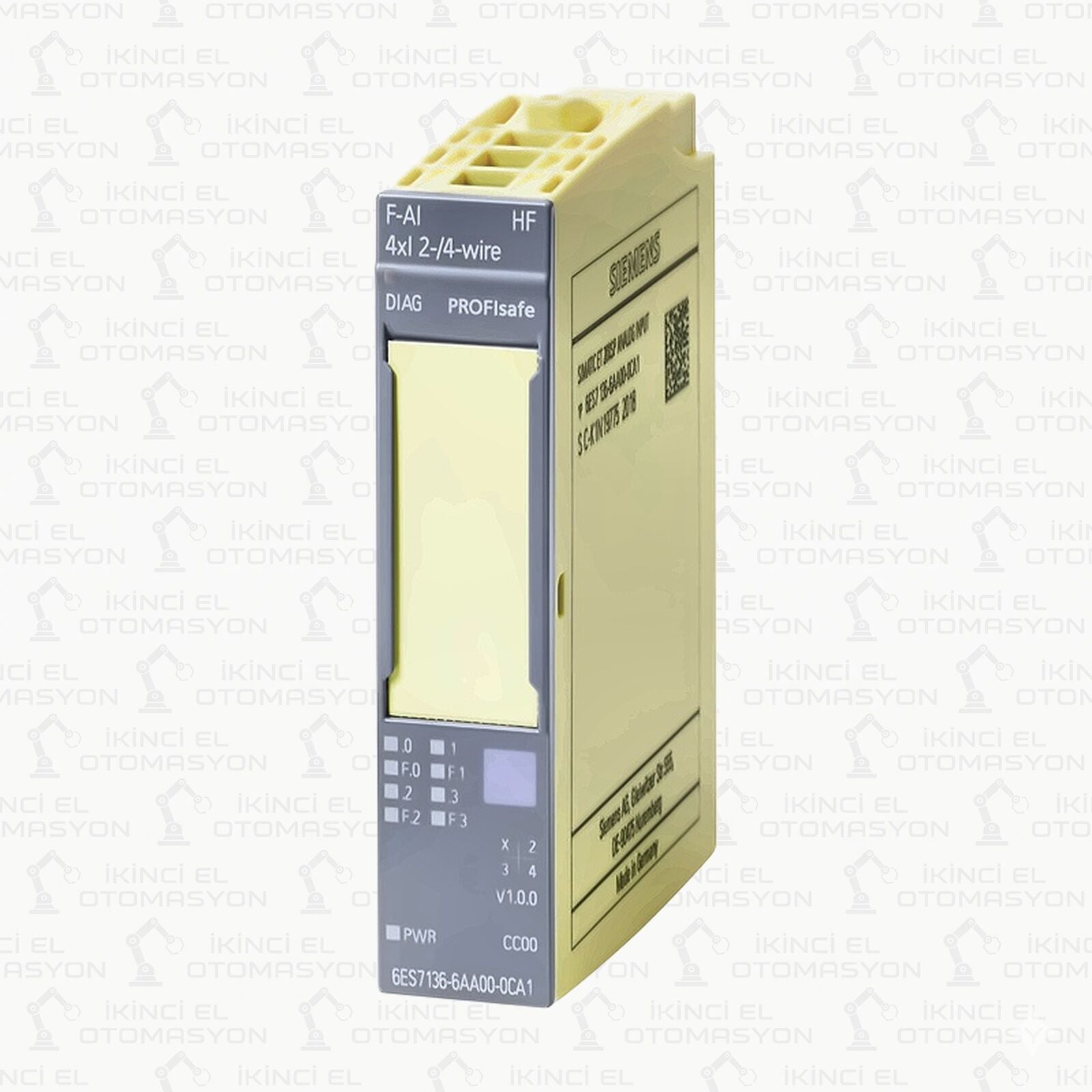6ES7136-6AA00-0CA1, 6ES7 136-6AA00-0CA1 Siemens SIMATIC ET 200SP  4 Kanal Failsafe Analog Giriş Modülü