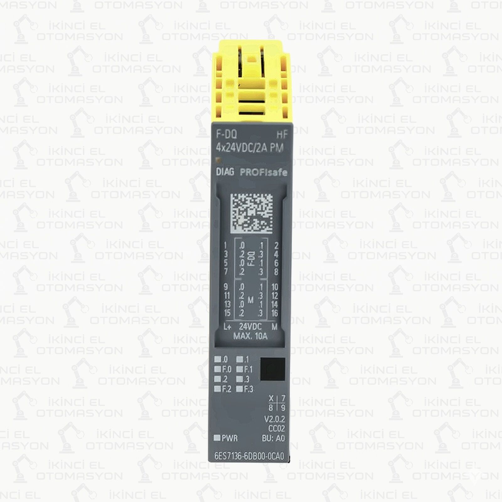 6ES7136-6DB00-0CA0, 6ES7 136-6DB00-0CA0 Siemens SIMATIC ET 200SP  4 Kanal Failsafe Dijital Çıkış Modülü