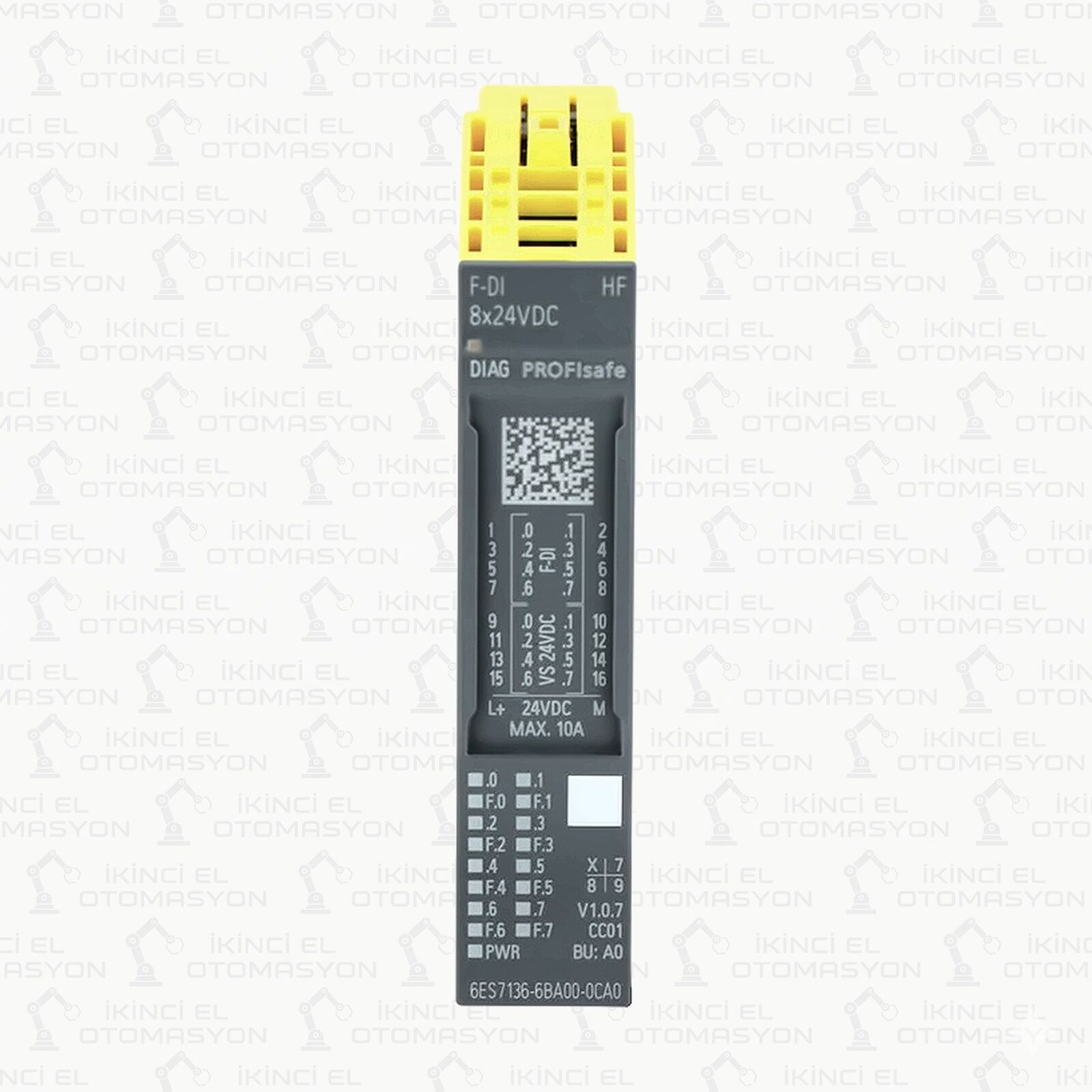 6ES7136-6BA00-0CA0, 6ES7 136-6BA00-0CA0 Siemens SIMATIC ET 200SP  8 Kanal Failsafe Dijital Giriş Modülü