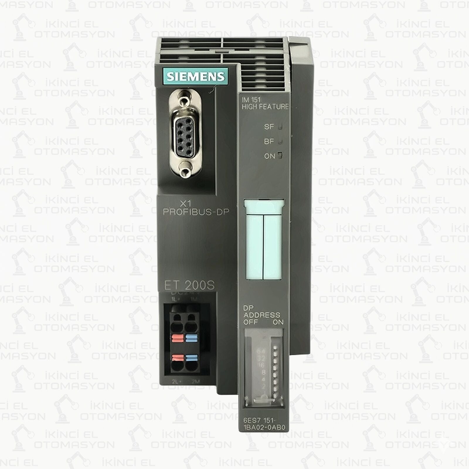 6ES7151-1BA02-0AB0, 6ES7 151-1BA02-0AB0 Siemens SIMATIC ET 200S  IM151-1 HF Interface Modülü