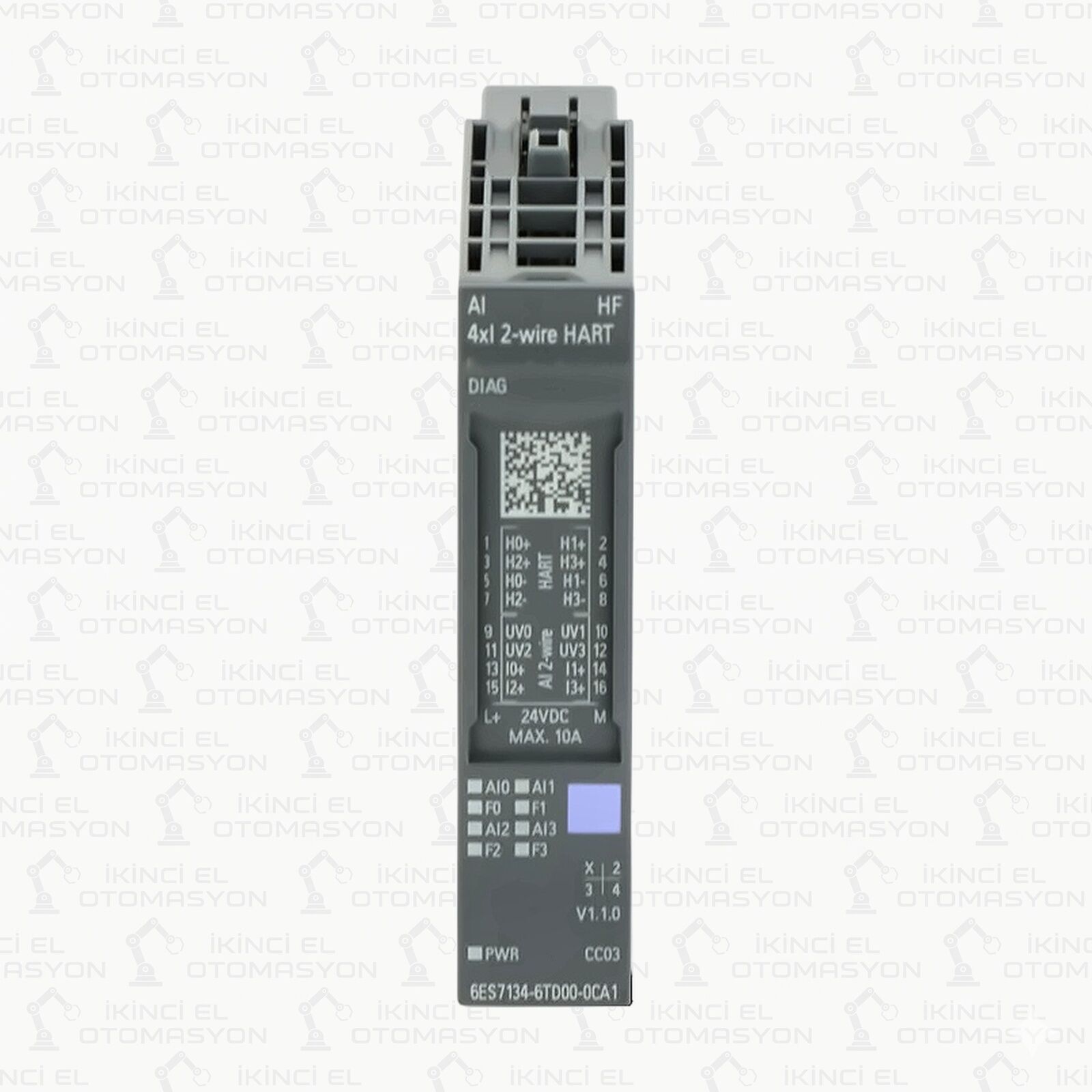 6ES7134-6TD00-0CA1, 6ES7 134-6TD00-0CA1 Siemens SIMATIC ET 200SP  4 Kanal Analog HART Giriş Modülü
