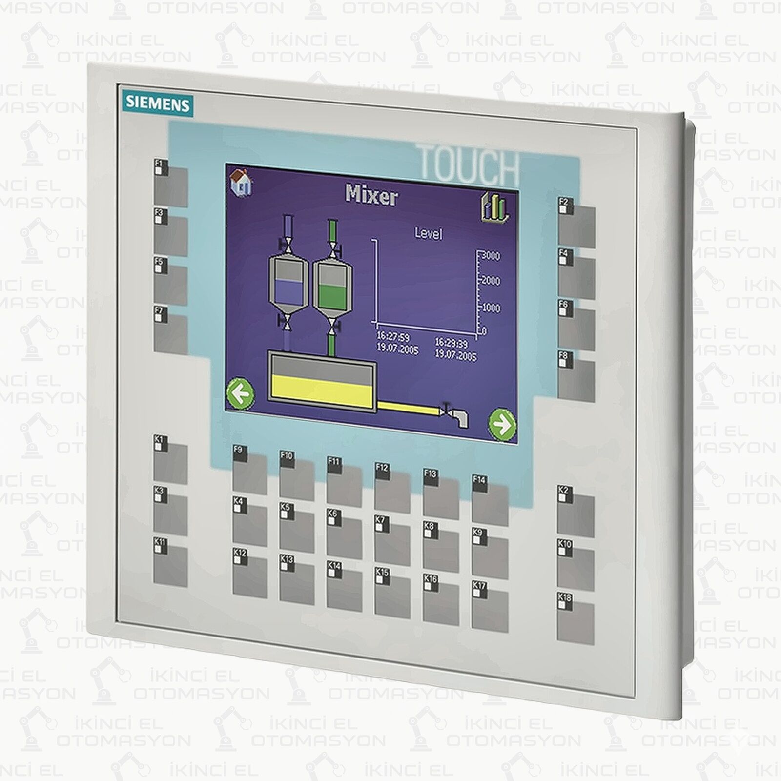 Siemens SIPLUS HMI OP 177B PN/DP Operatör Panel 6AG1642-0DA01-4AX1