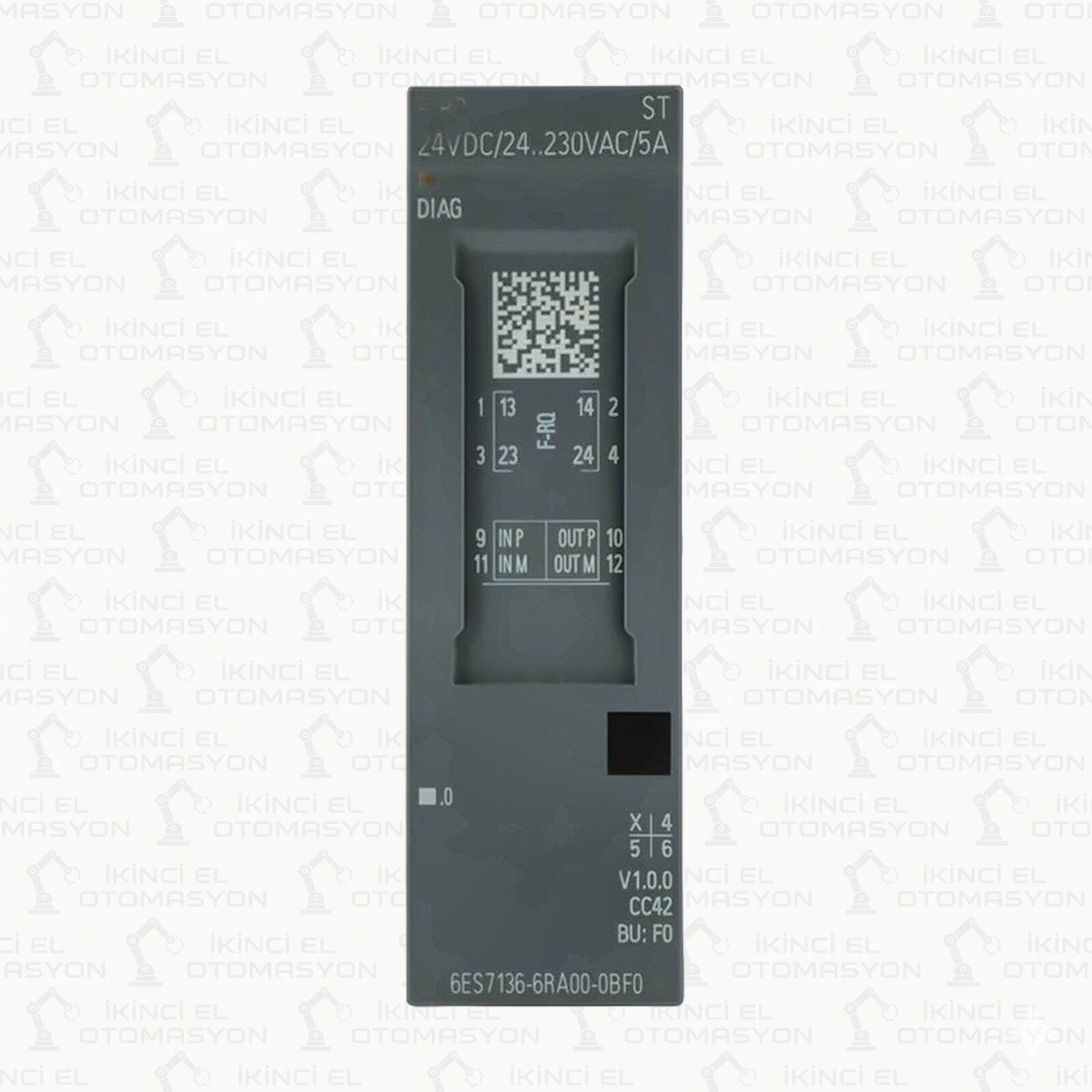 6ES7136-6RA00-0BF0, 6ES7 136-6RA00-0BF0 Siemens SIMATIC ET 200SP  Failsafe Röle Çıkış Modülü