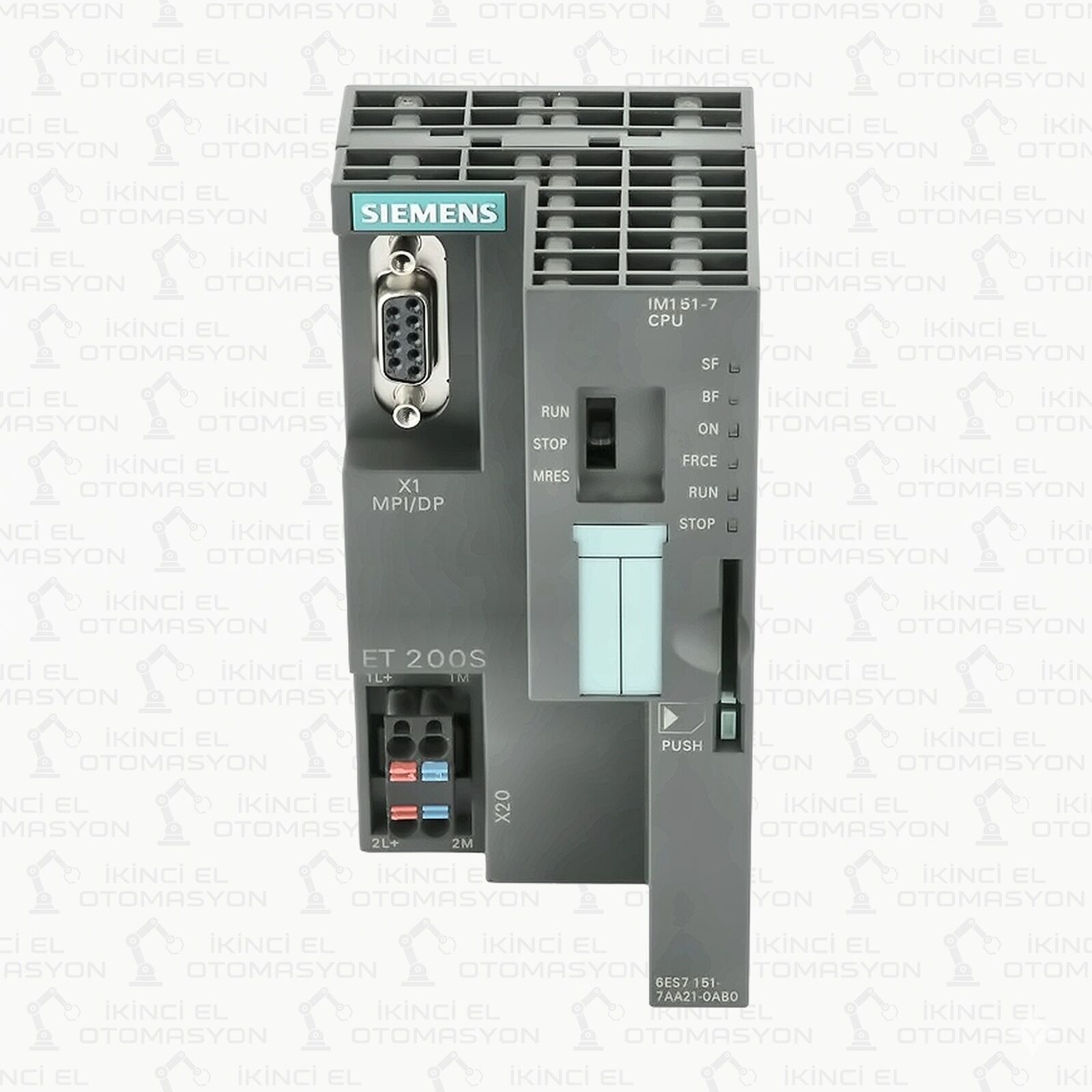 6ES7151-7AA21-0AB0, 6ES7 151-7AA21-0AB0 Siemens SIMATIC ET 200S  IM151-7 CPU Modülü