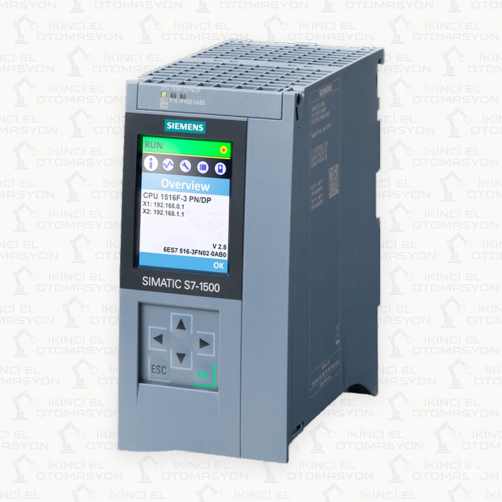 Siemens S7-1500 6ES7 516-3FN02-0AB0 6ES7516-3FN02-0AB0 CPU 1516F-3 PN/DP