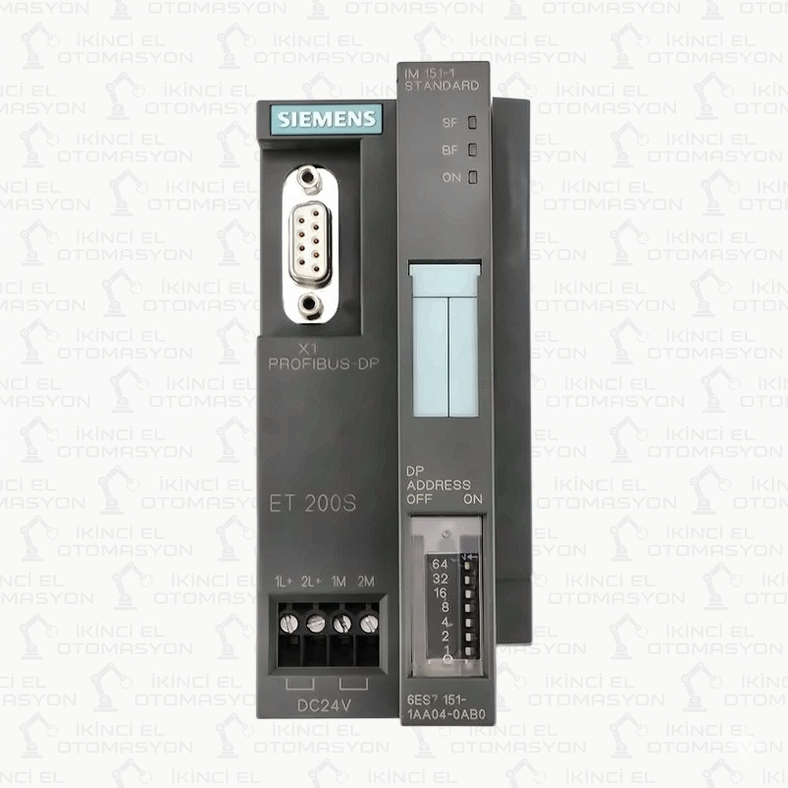 6ES7151-1AA04-0AB0, 6ES7 151-1AA04-0AB0 Siemens SIMATIC ET 200S  IM151-1 Standart Interface Modülü