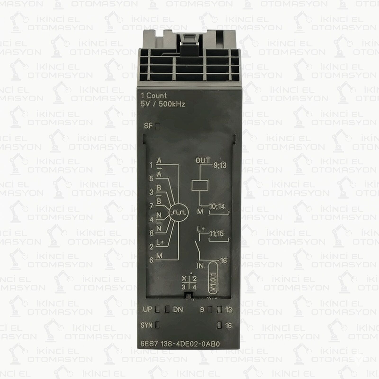 6ES7138-4DE02-0AB0, 6ES7 138-4DE02-0AB0 Siemens SIMATIC ET 200S  1 Kanal Sayıcı Modülü
