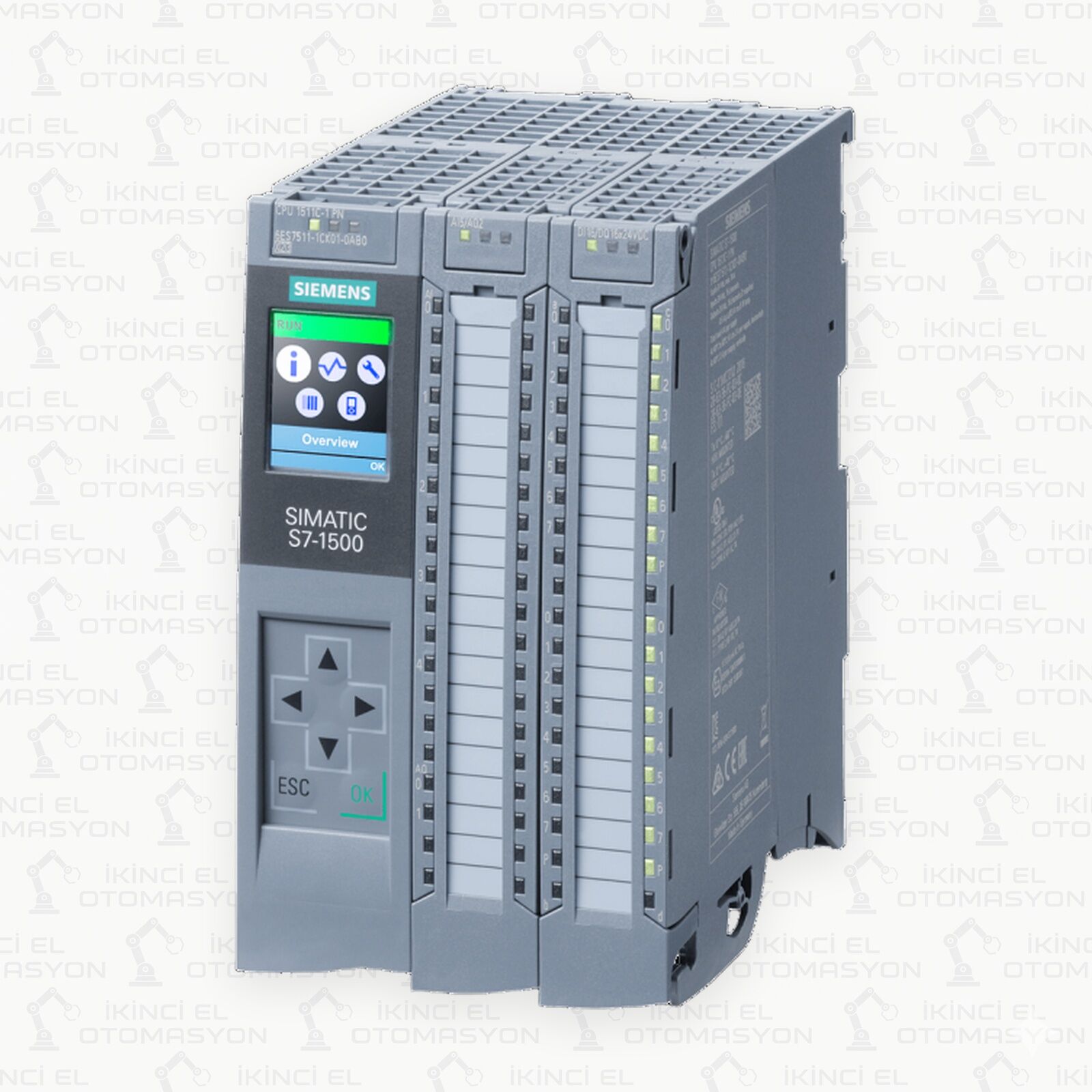 Siemens S7-1500 6ES7 511-1CK01-0AB0 6ES7511-1CK01-0AB0 CPU 1511C-1 PN