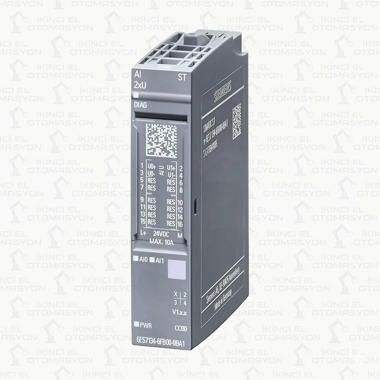 6ES7134-6FB00-0BA1, 6ES7 134-6FB00-0BA1 Siemens SIMATIC ET 200SP  2 Kanal Analog Giriş Modülü